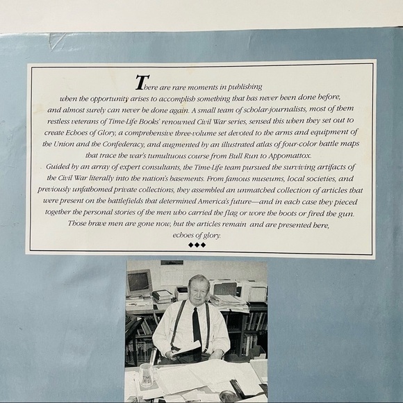 Hardcover Book Echoes of Glory Arms & Equipment of the Union Civil War Time Life - Picture 4 of 9